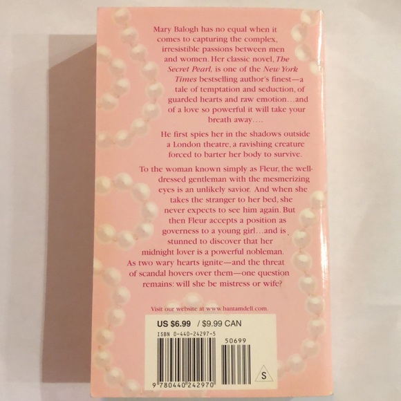 ⭐️5 for $15⭐️ The Secret Pearl by Mary Balogh | Book - Picture 2 of 2